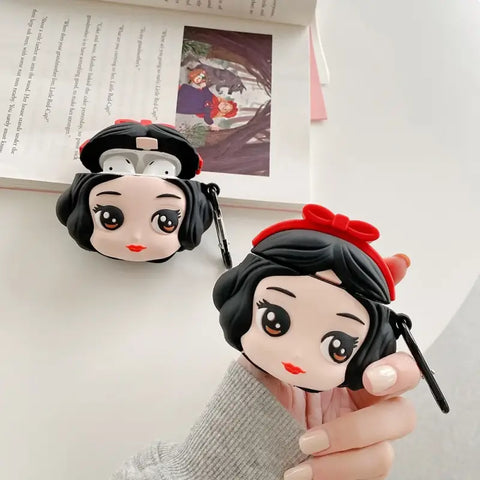 Funda de AirPods Blancanieves con dibujos animados de Disney para proteger tus dispositivos