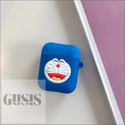 Estuches Adorables para Auriculares Inalámbricos Bluetooth Diseño Compacto - Doraemon - AIRPODS DIBUJOS ANIMADOS