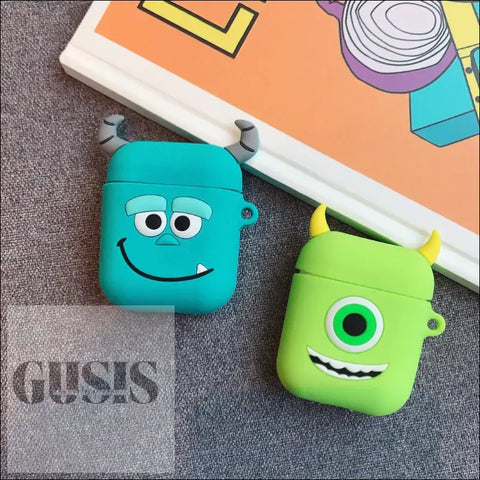 Estuches Adorables para Auriculares Inalámbricos Bluetooth Diseño Compacto - AIRPODS DIBUJOS ANIMADOS