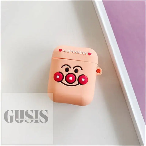 Estuches Adorables para Auriculares Inalámbricos Bluetooth Diseño Compacto - Anpanman - AIRPODS DIBUJOS ANIMADOS