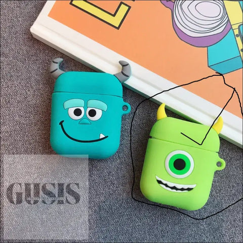 Estuches Adorables para Auriculares Inalámbricos Bluetooth Diseño Compacto - Mike - AIRPODS DIBUJOS ANIMADOS