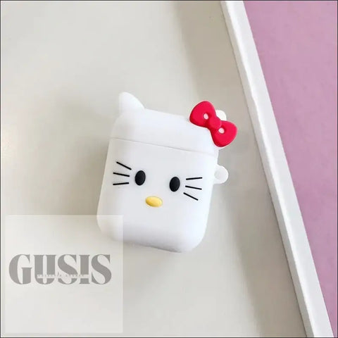 Estuches Adorables para Auriculares Inalámbricos Bluetooth Diseño Compacto - Hello Kitty - AIRPODS DIBUJOS ANIMADOS