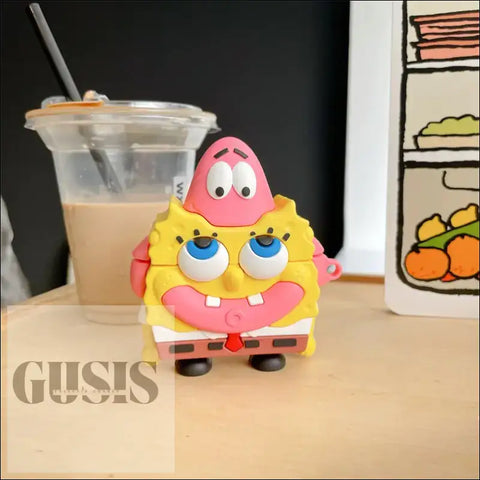 Funda para Airpods de Bob Esponja ENVÍO GRATIS - funda Airpods de Bob Esponja