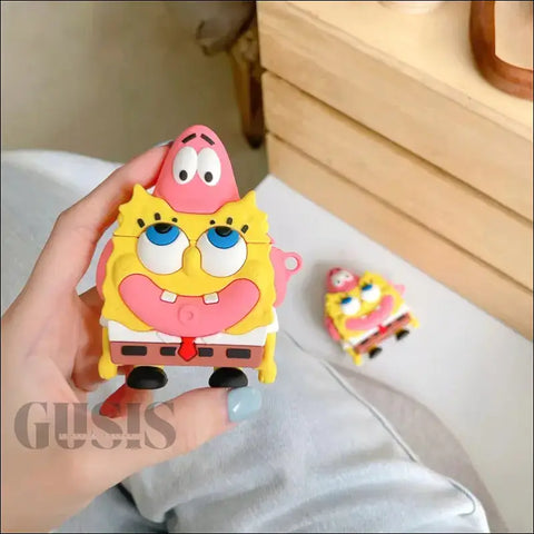 Funda para Airpods de Bob Esponja ENVÍO GRATIS - funda Airpods de Bob Esponja