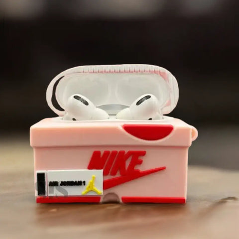 AirPods Pro en funda AirPods Zapatillas Nike Air Jordan 1 para audio electrónica