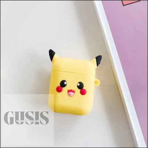 Estuches para Airpods Bluetooth Diseño Compacto - Pikachu - AIRPODS DIBUJOS ANIMADOS