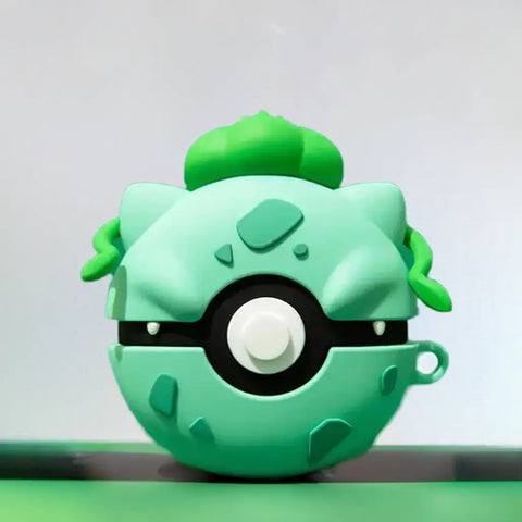 Funda para AirPods Pokémon con diseño de Bulbasaur para proteger tus AirPods con estilo
