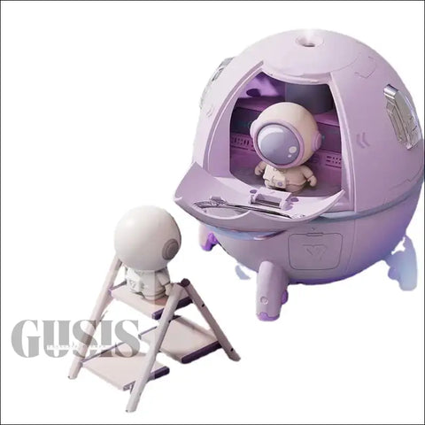 Humidificador Cápsula Espacial color morado