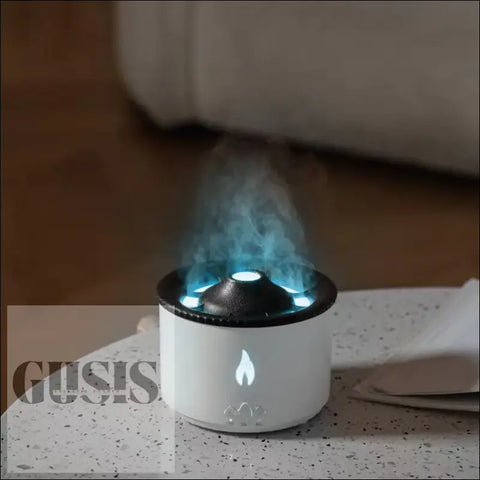 Humidificador de lava volcánica - Blue flame bead / EU - Humidificador