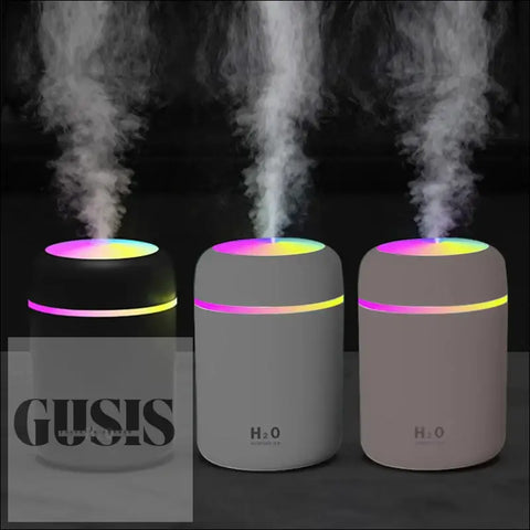 Humidificador Portátil con Diseño Nocturno Creativo y Luz Colorida - Humidificador