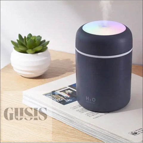 Humidificador Portátil con Diseño Nocturno Creativo y Luz Colorida - Humidificador