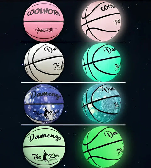 Balones luminosos de cuero suave PU con marcas coolhorn y damengx, perfectos para exteriores