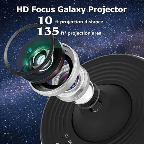 Proyector Estelar - 12 in 1 Projector / Usb Plug - Proyector de galaxia con luz nocturna