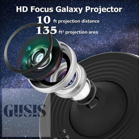 Proyector Estelar - 12 in 1 Projector / Usb Plug - Proyector de galaxia con luz nocturna