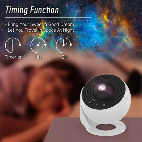 Proyector Estelar - 12 in 1 Projector / Usb Plug - Proyector de galaxia con luz nocturna