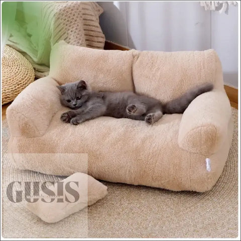 Sofá Acogedor para Mascotas -El Cálido Refugio que Necesitas - Cozy Critter Cushion