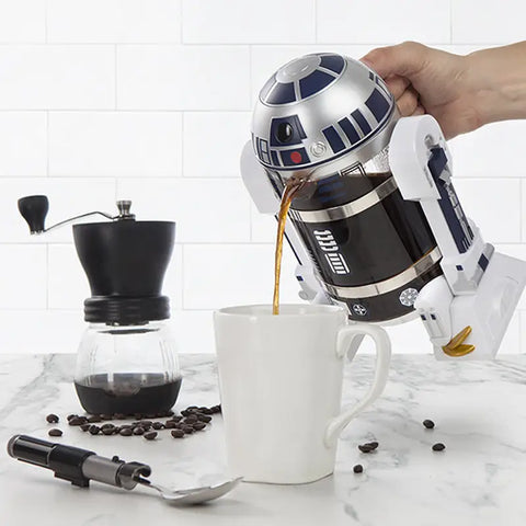 Cafetera Star Wars R2-D2 – Prensa Francesa Original | Regalo Original para Fans