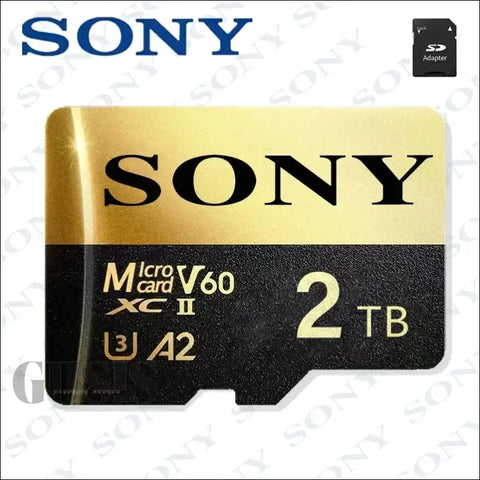 Tarjeta Micro SD original SONY nueva de 2 TB y 1 TB tarjeta de memoria de alta velocidad de 512 GB y 128 GB tarjeta TF