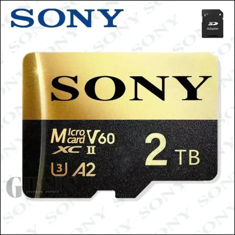 Tarjeta Micro SD original SONY nueva de 2 TB y 1 TB tarjeta de memoria de alta velocidad de 512 GB y 128 GB tarjeta TF