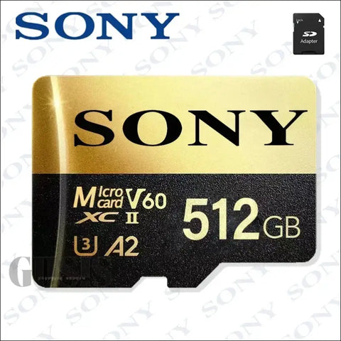 Tarjeta Micro SD original SONY nueva de 2 TB y 1 TB tarjeta de memoria de alta velocidad de 512 GB y 128 GB tarjeta TF