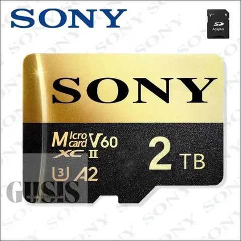 Tarjeta Micro SD original SONY nueva de 2 TB y 1 TB tarjeta de memoria de alta velocidad de 512 GB y 128 GB tarjeta TF