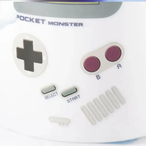 Diseño de control de juego para Taza Game Boy con electrónica e iluminación avanzada